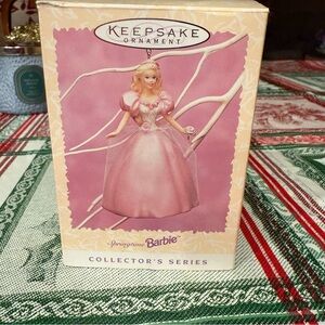 Barbie 1996 Easter Collection Ornament in Pink